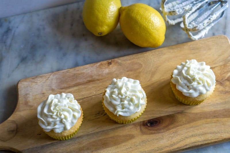 dairy-free little lemon cupcakes