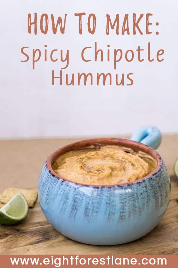Chipotle Hummus - pinterest image