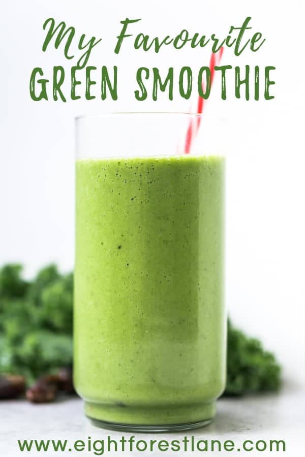 Healthy Green Smoothie - Pinterest