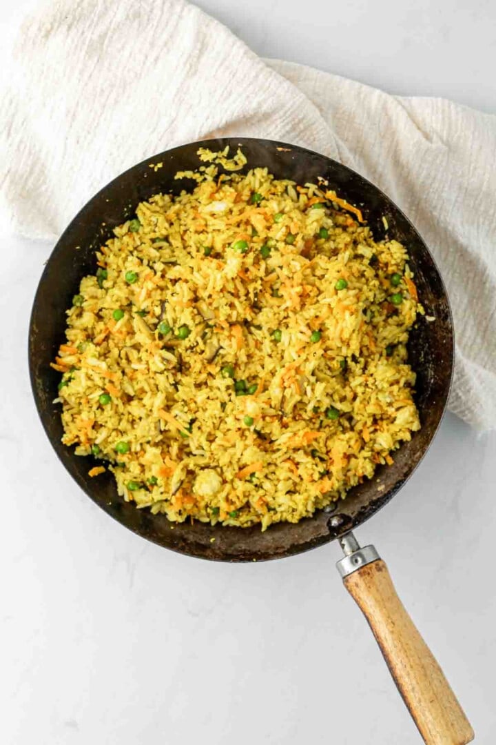 Turmeric Fried Rice - Eight Forest Lane