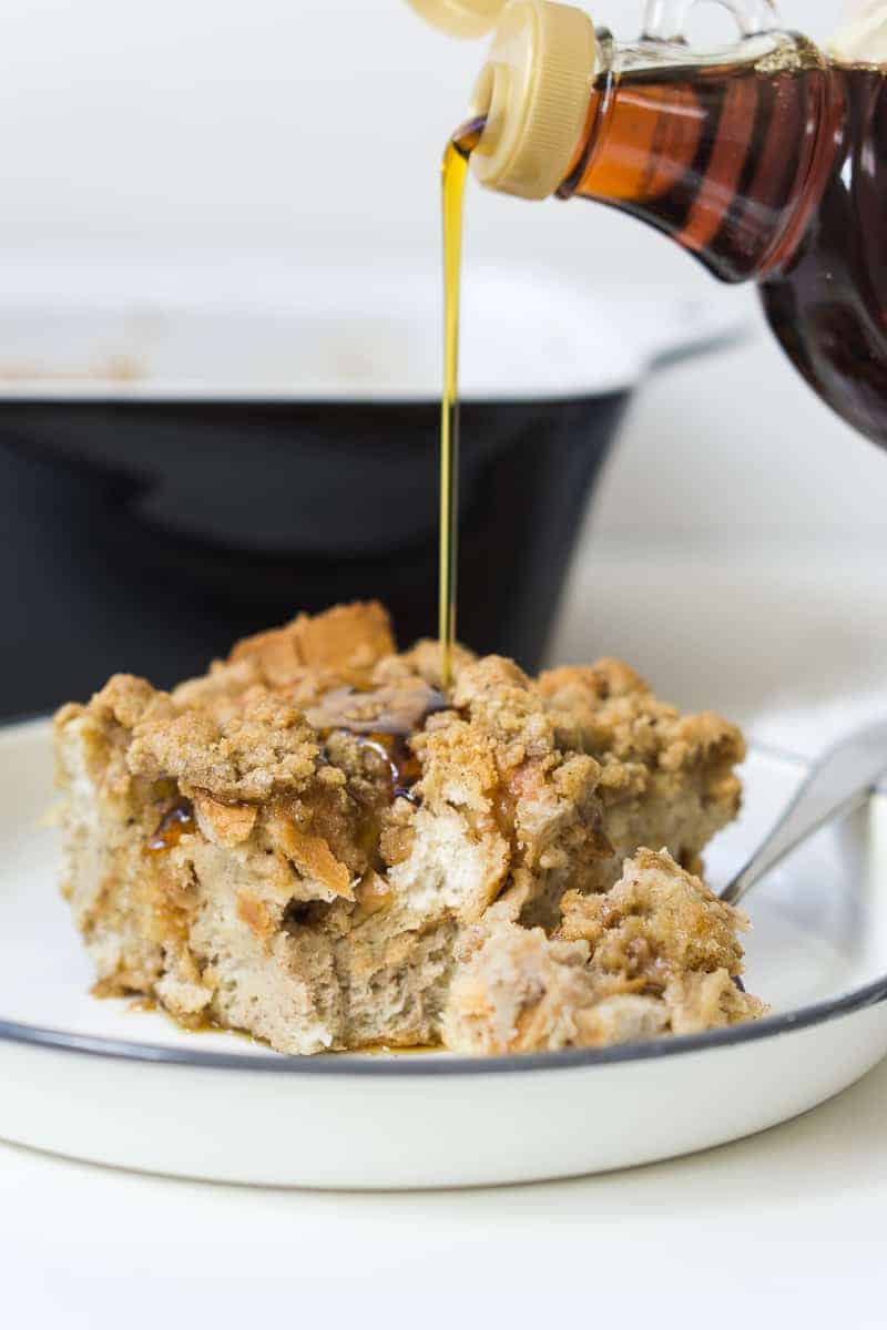 Chai Spiced French Toast Casserole