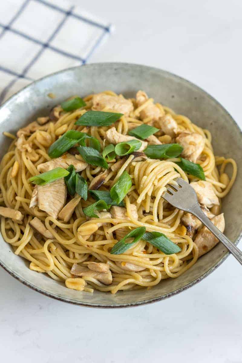Charlie Chan Pasta: A Filipino Spaghetti