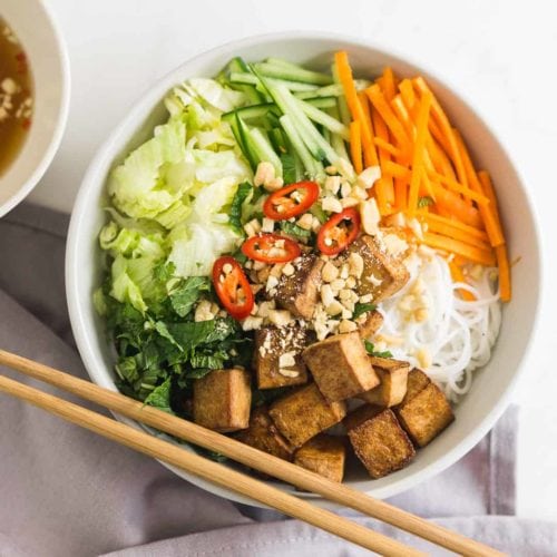 Vietnamese Noodle Salad - Eight Forest Lane