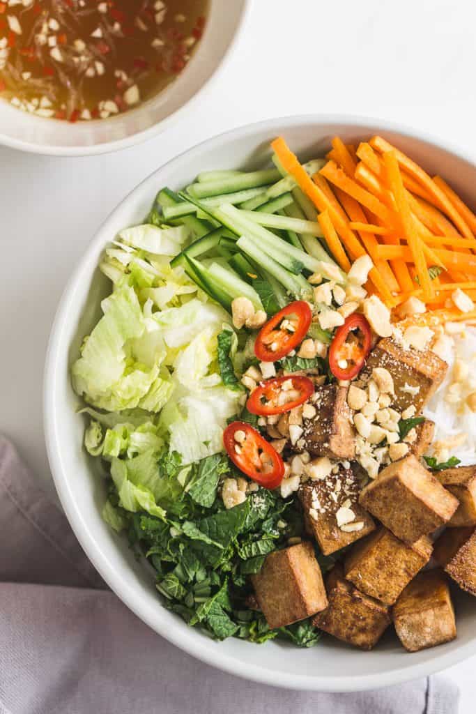 Vietnamese Noodle Salad - Eight Forest Lane