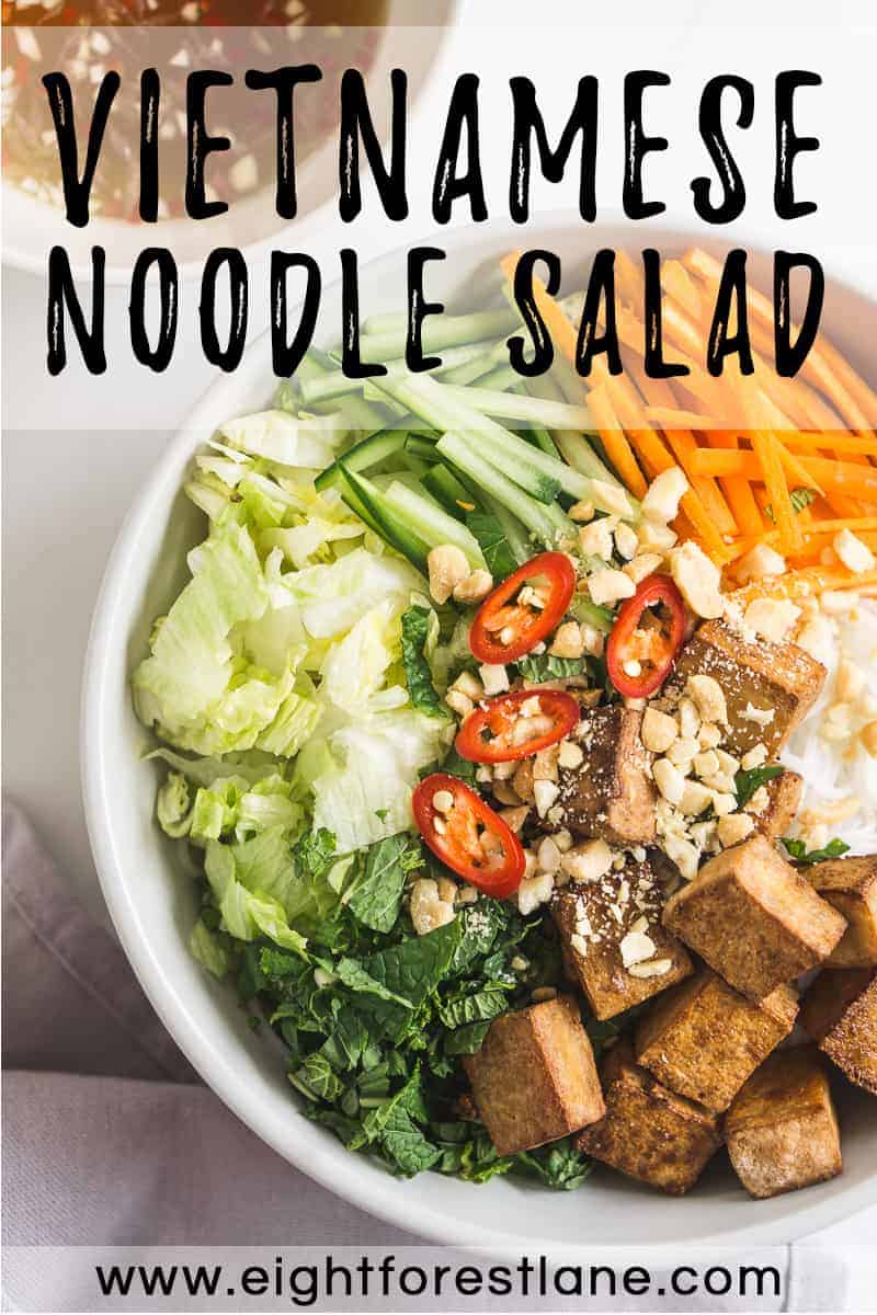 Vietnamese Noodle Salad - Pinterest 