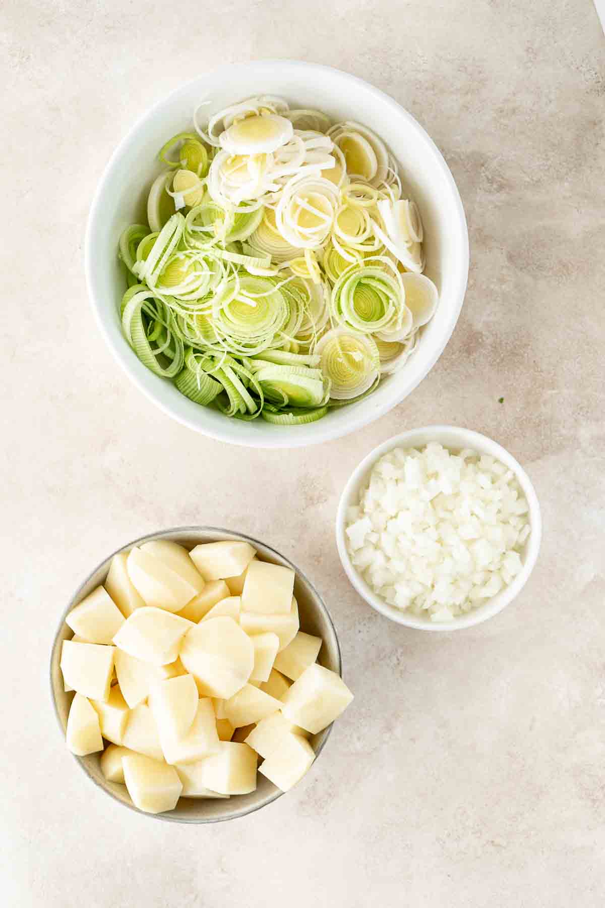 Dairy Free Potato and Leek Soup - Eight Forest Lane