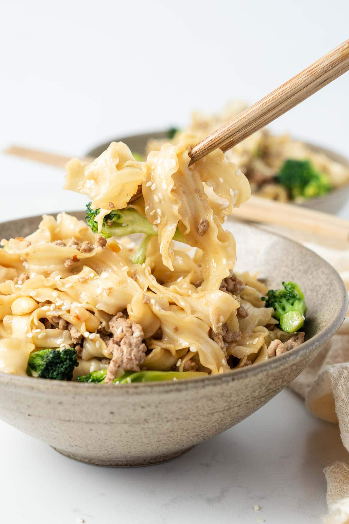 Peanut Noodles with Chicken - Budget Bytes