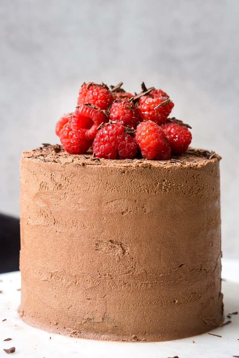 Chocolate and Coconut Layer Cake (Dairy-Free)