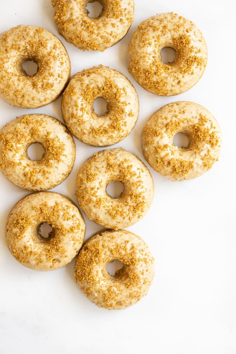 Doughnuts With Crushed Cookies