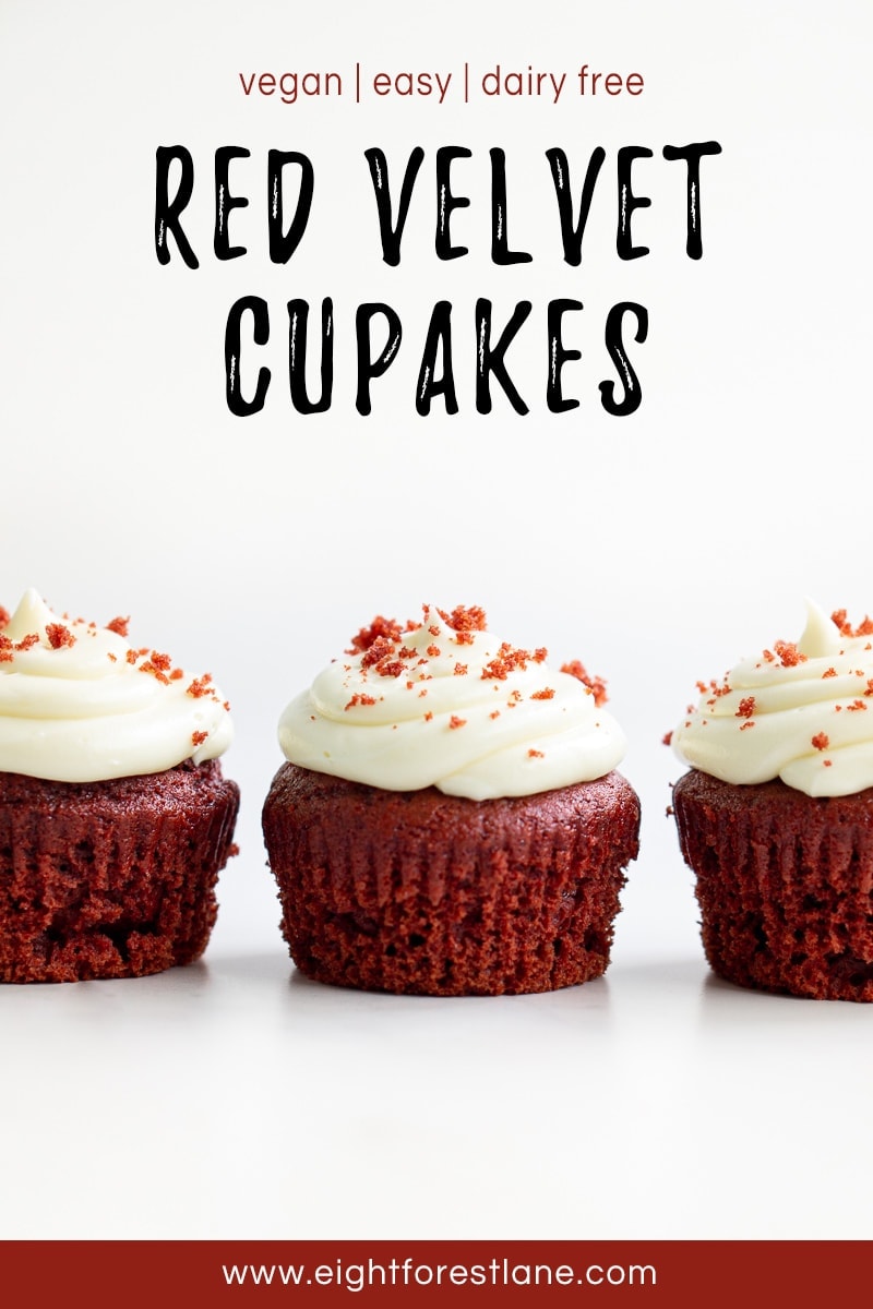 vegan red velvet cupcakes