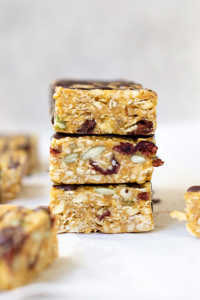 NoBake Peanut Butter Muesli Bars Eight Forest Lane