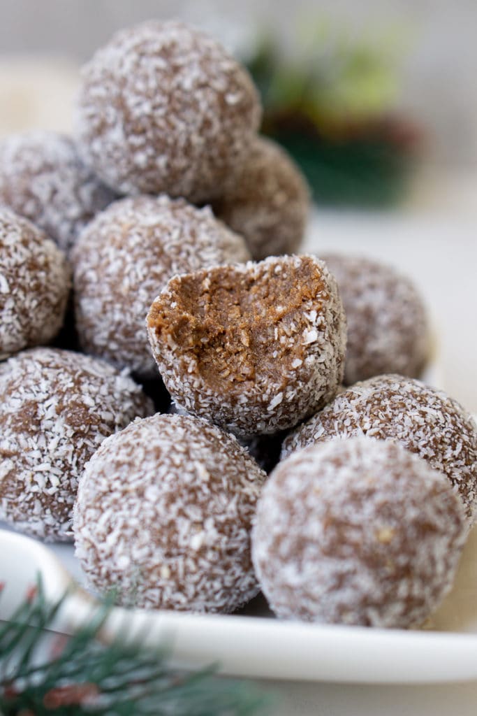 Rum Balls (Dairy-Free) - Eight Forest Lane