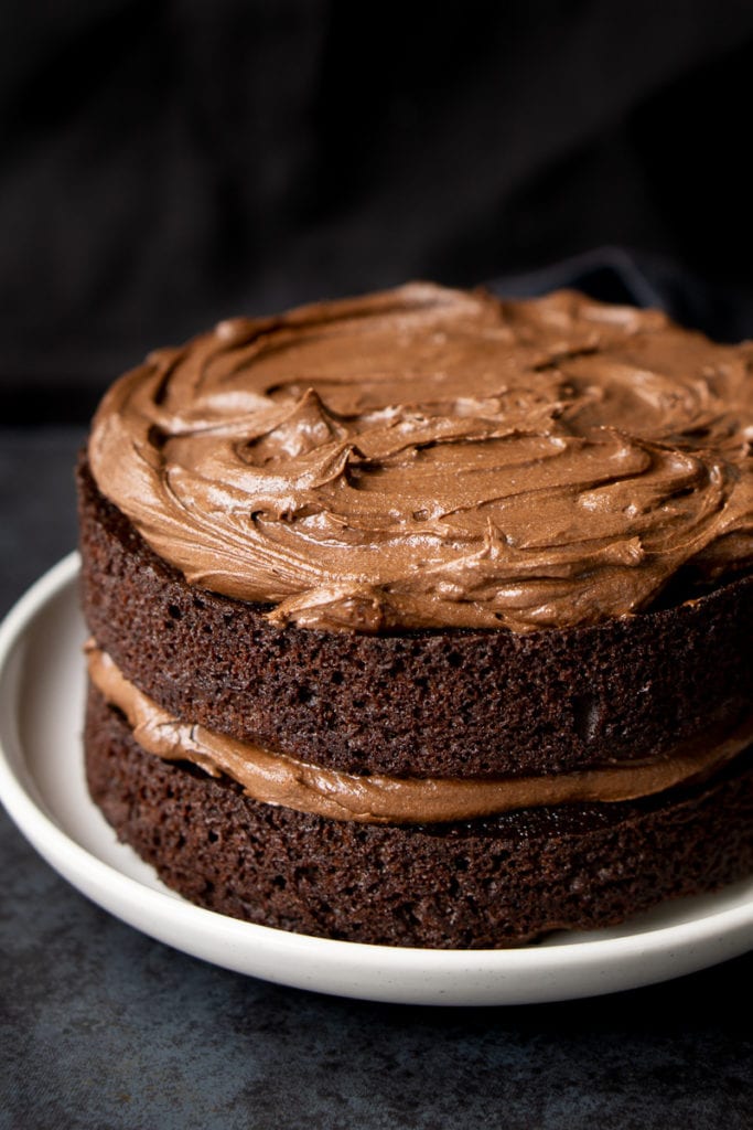 Mini Vegan Chocolate Cake - Eight Forest Lane