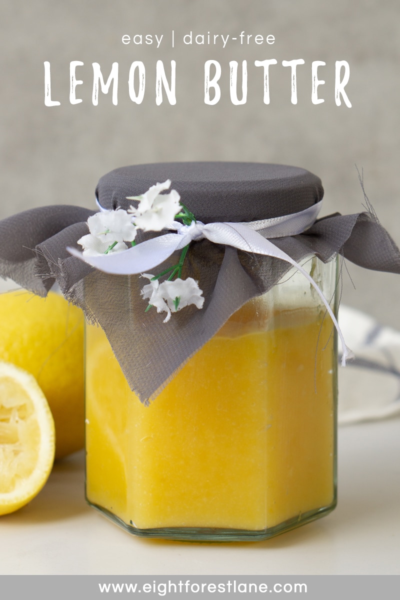 Easy Dairy-Free Lemon Butter