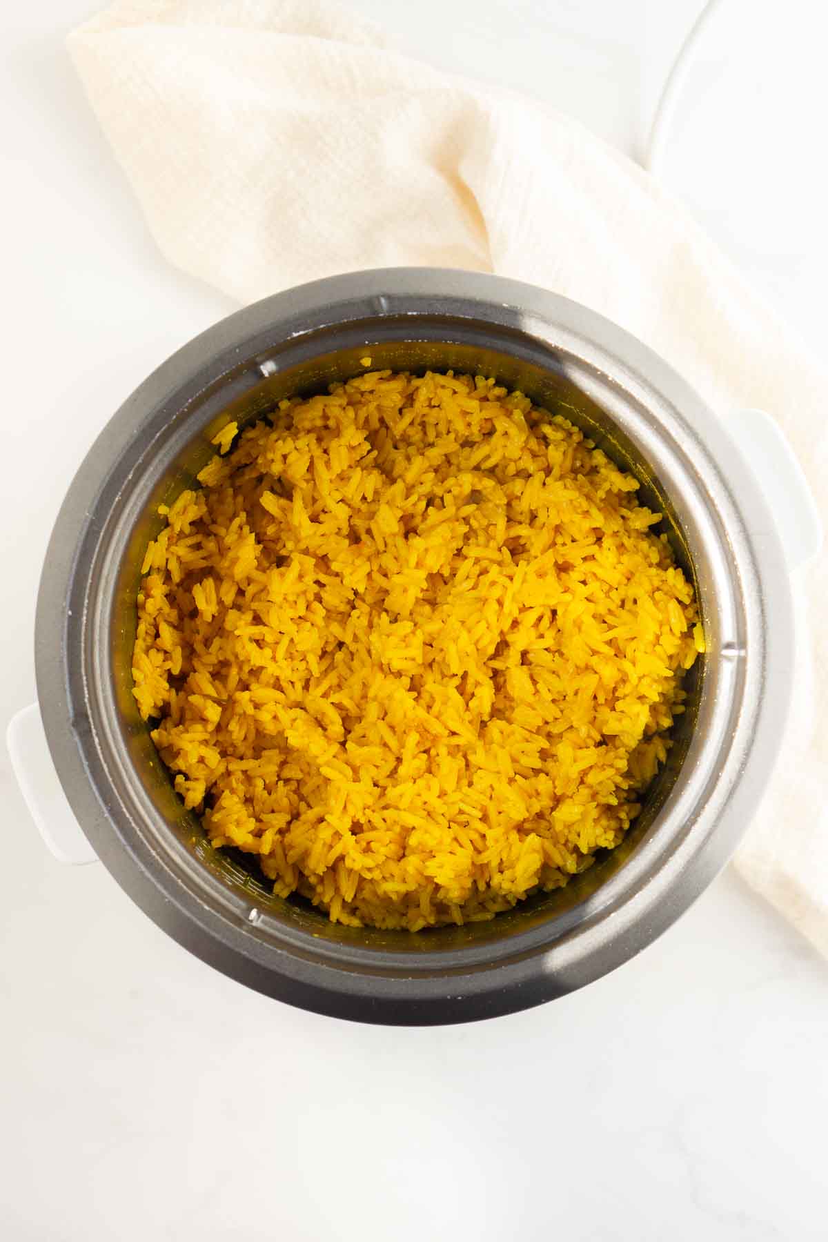 How to Cook Basmati Yellow Rice / Rice Cooker Recipes/#Recipe457CFF 