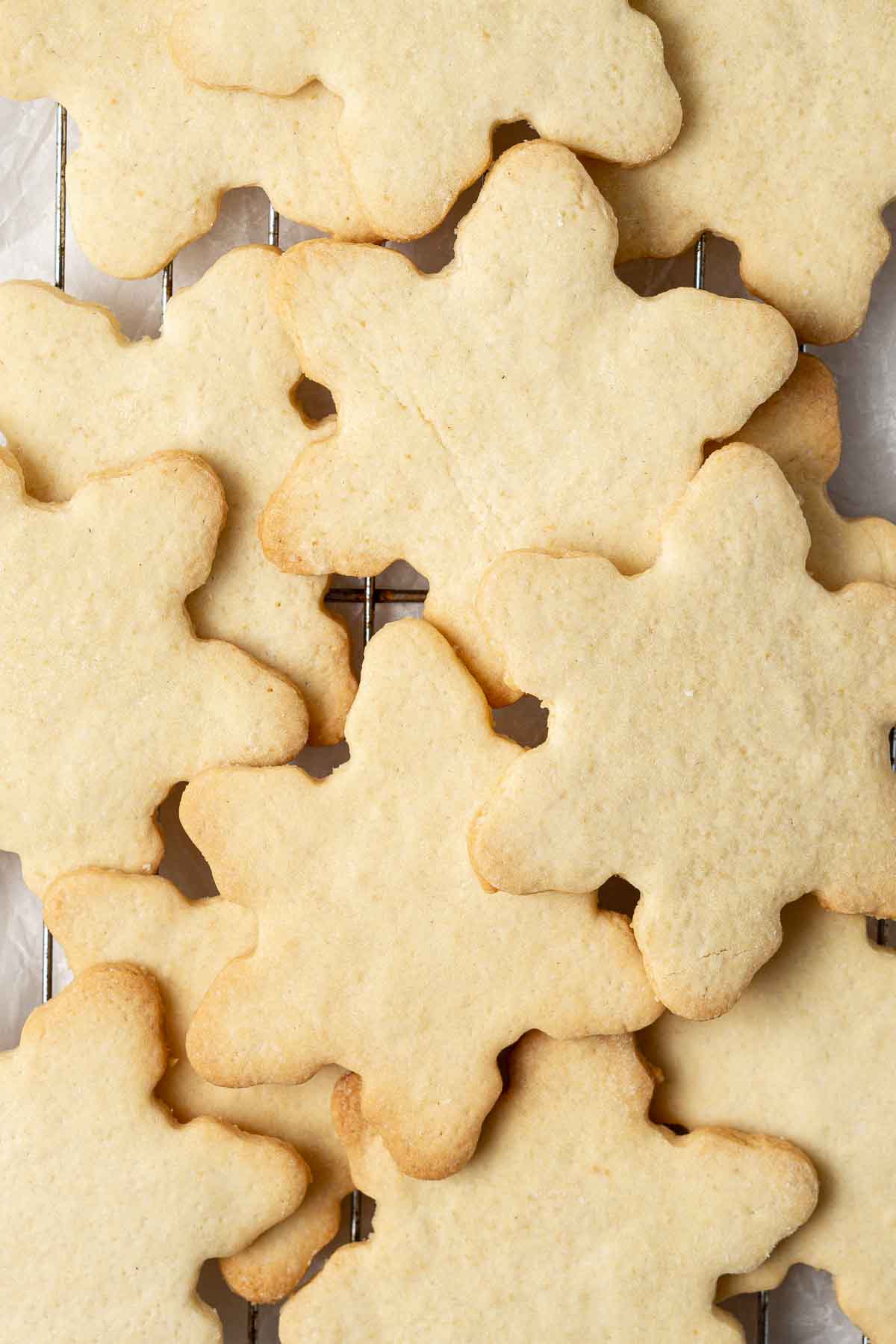 Grain-Free Marbled Snowflake Sugar Cookies - Healthy Little Vittles