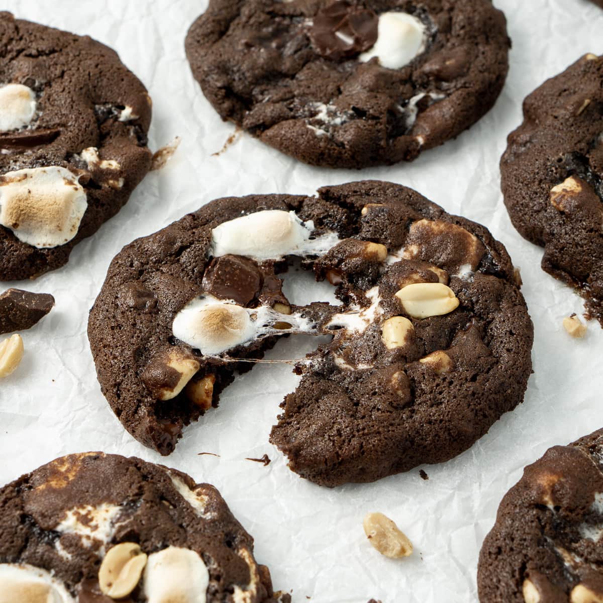 Rocky Road Cookies - Eight Forest Lane