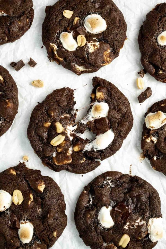 Rocky Road Cookies - Eight Forest Lane