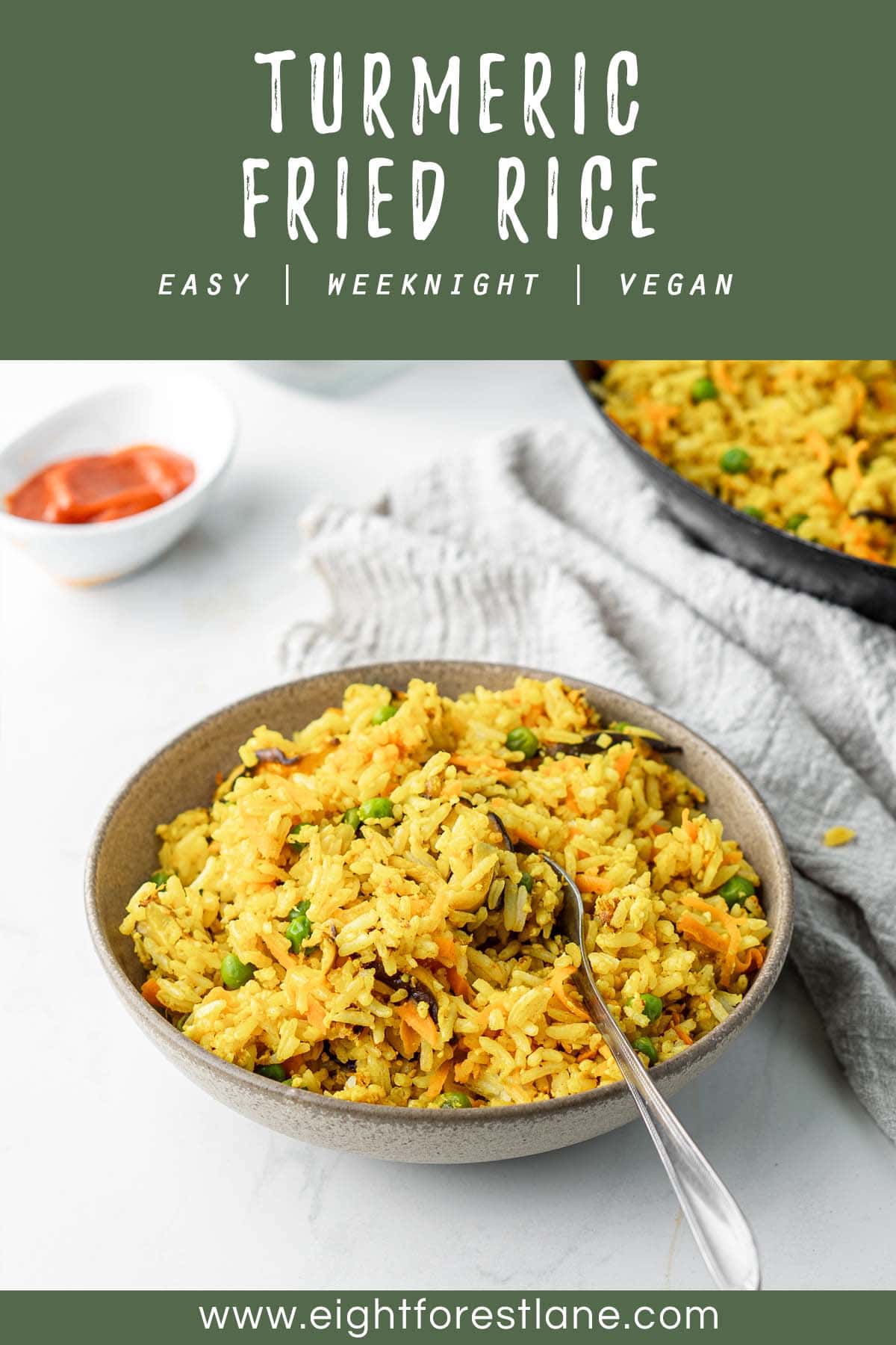 Turmeric Fried Rice - Eight Forest Lane