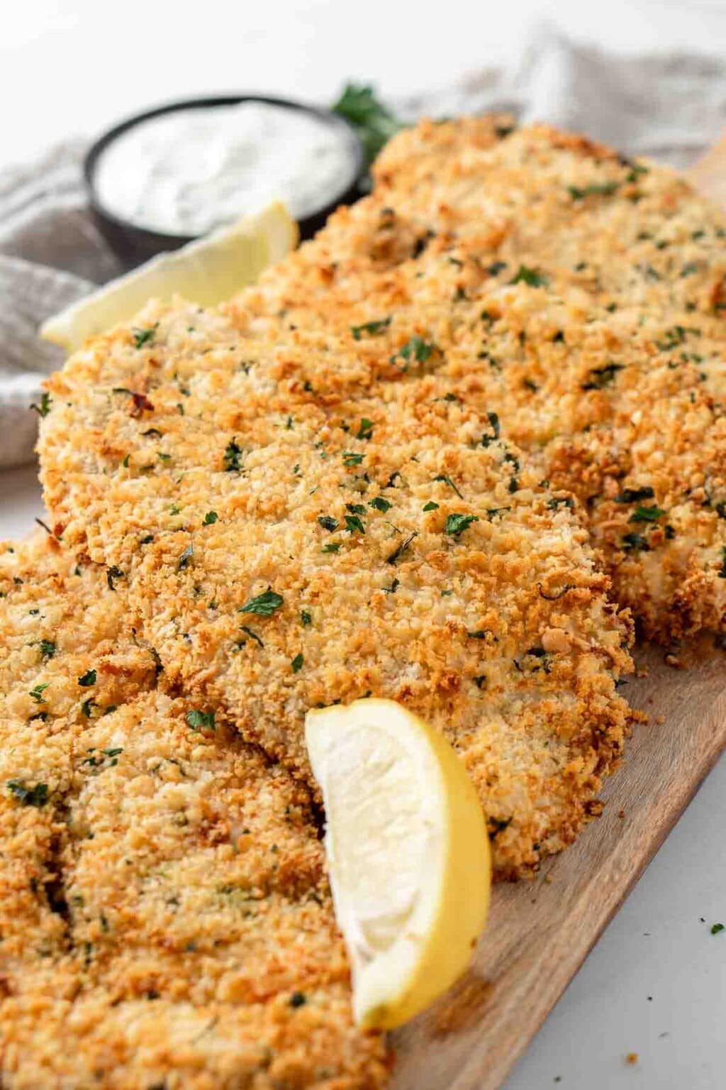 Air Fryer Chicken Schnitzel Eight Forest Lane