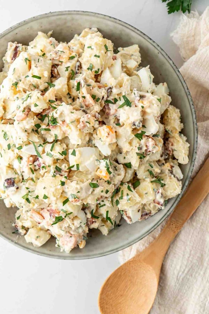 The BEST Dairy Free Potato Salad - Eight Forest Lane