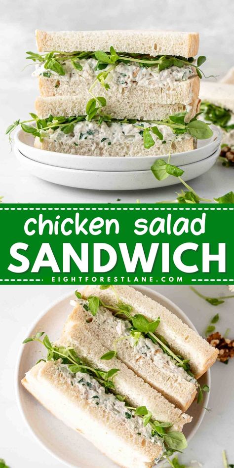 Chicken Salad Sandwich - Eight Forest Lane