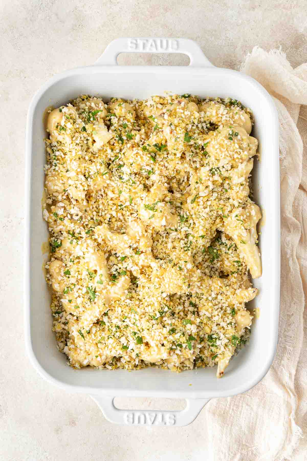 Vegan Cauliflower Cheese Bake Eight Forest Lane