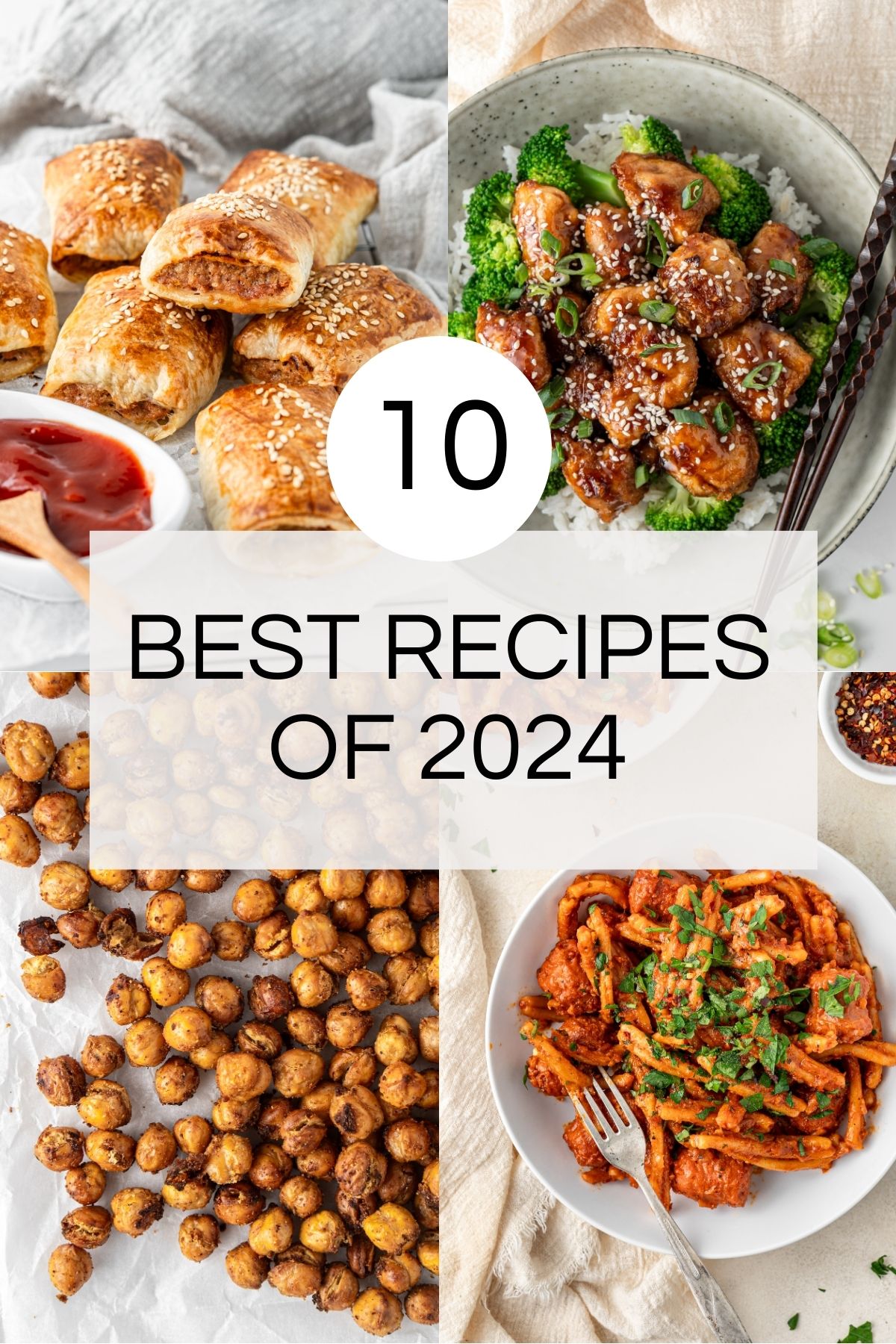 Pinterest image for 10 best recipes of 2024.