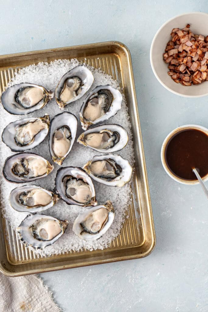 The ingredients prepped and ready for assemble.