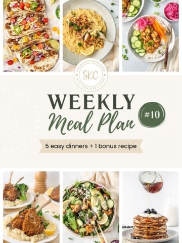 Weekly Meal Plan #10