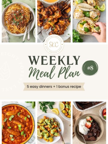 Weekly Meal Plan #8
