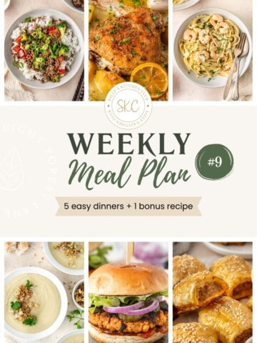 Weekly Meal Plan #9