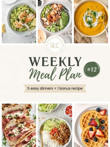 Weekly Meal Plan 12
