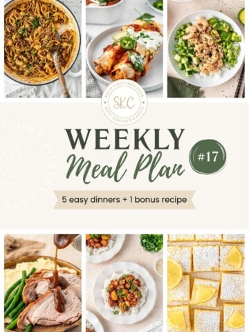 Weekly Meal Plan 17